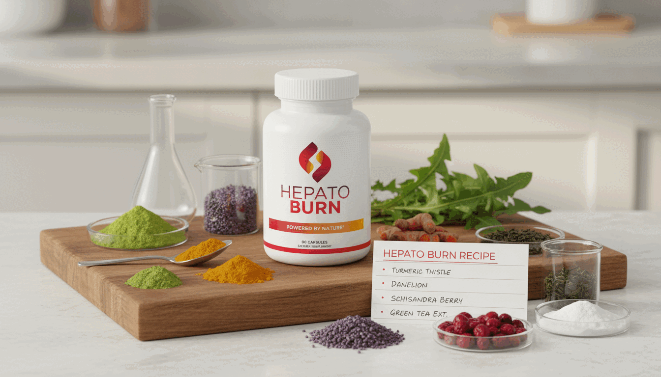 A Complete Breakdown of HepatoBurn's Recipe