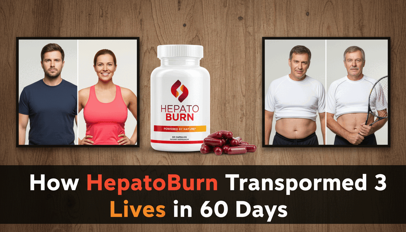 How HepatoBurn Transformed 3 Lives in 60 Days