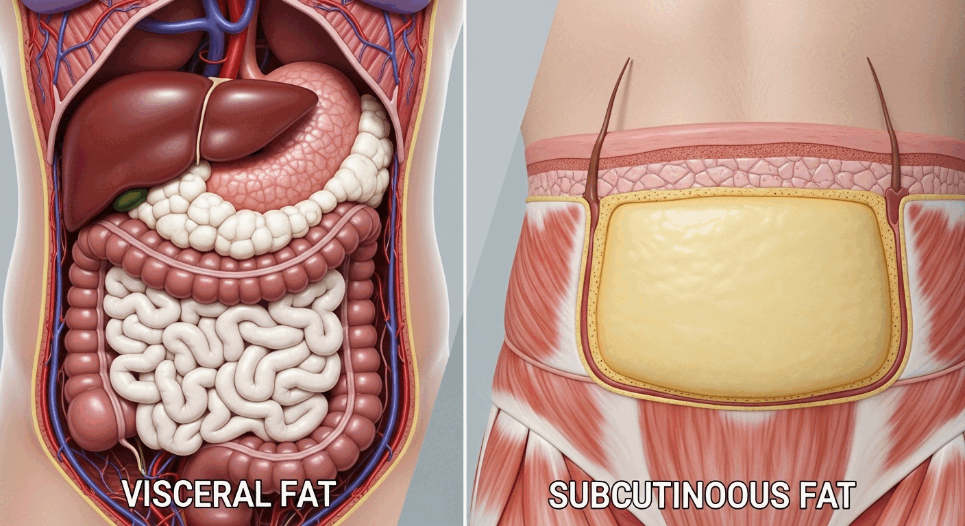 Visceral vs Subcutaneous Fat